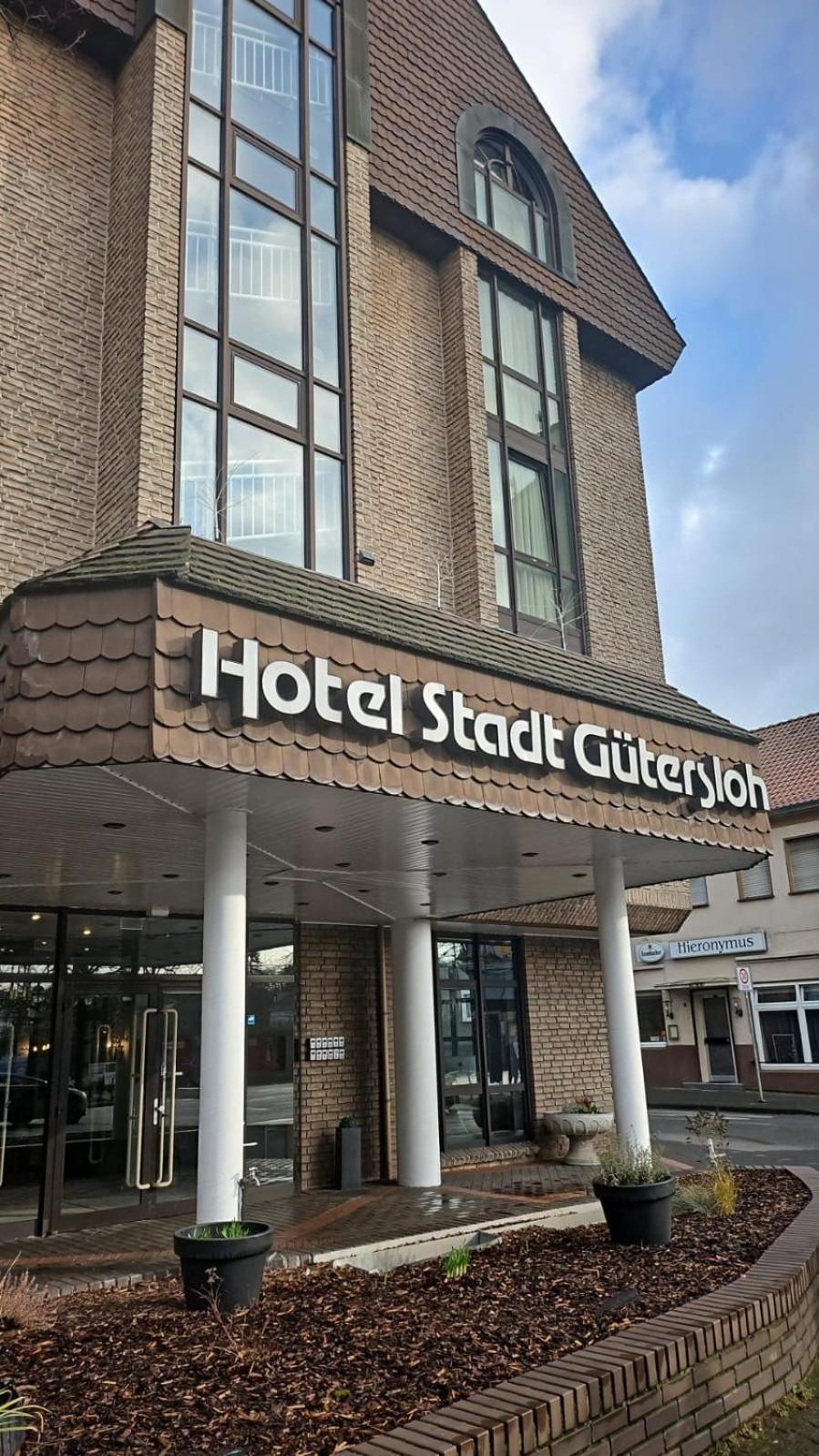 Hotel Stadt Gütersloh Exterior foto